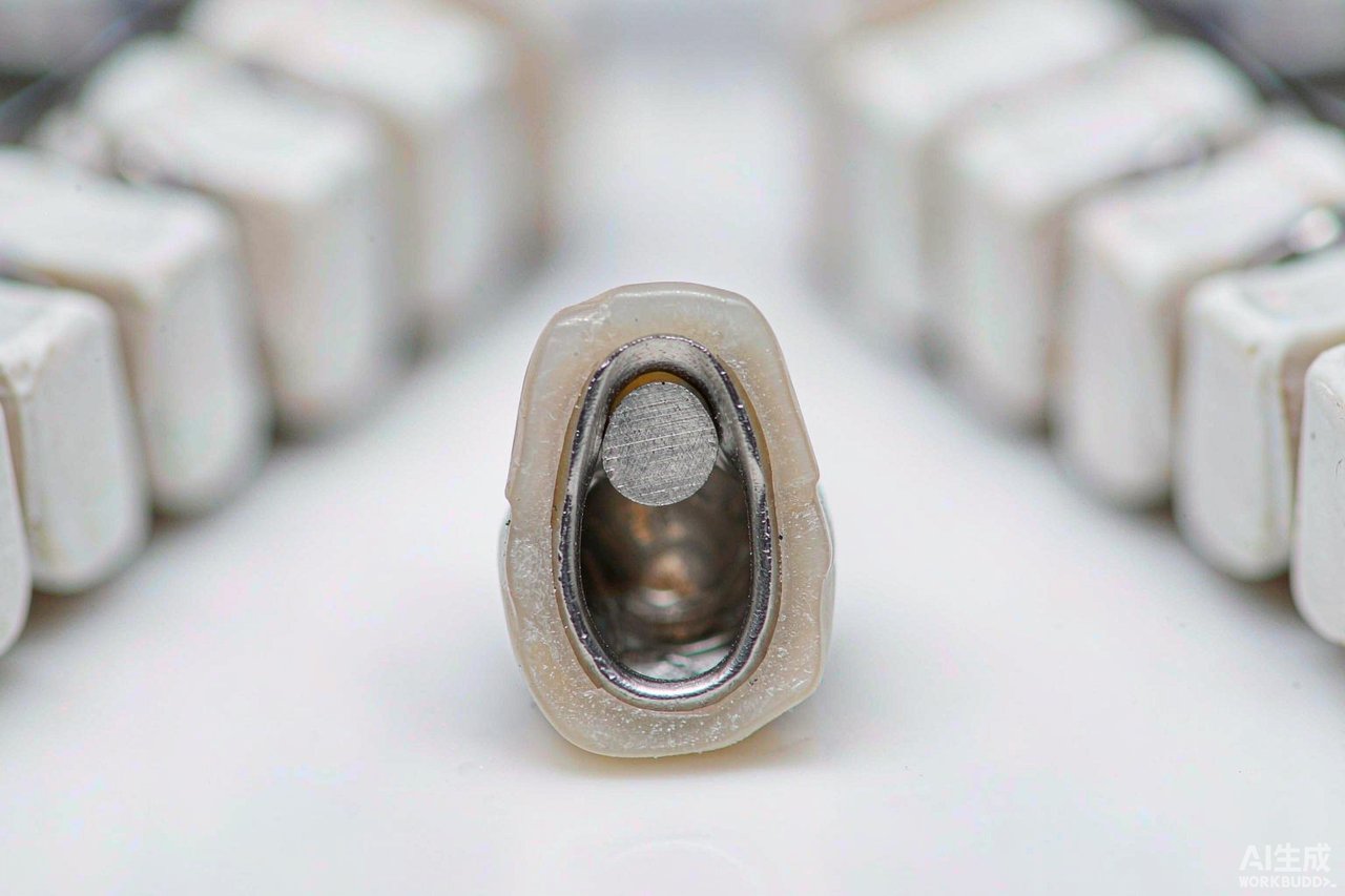 生物钴铬合金烤瓷牙